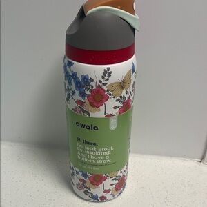 Owala Floral Insulated Water Bottle - Multicolor